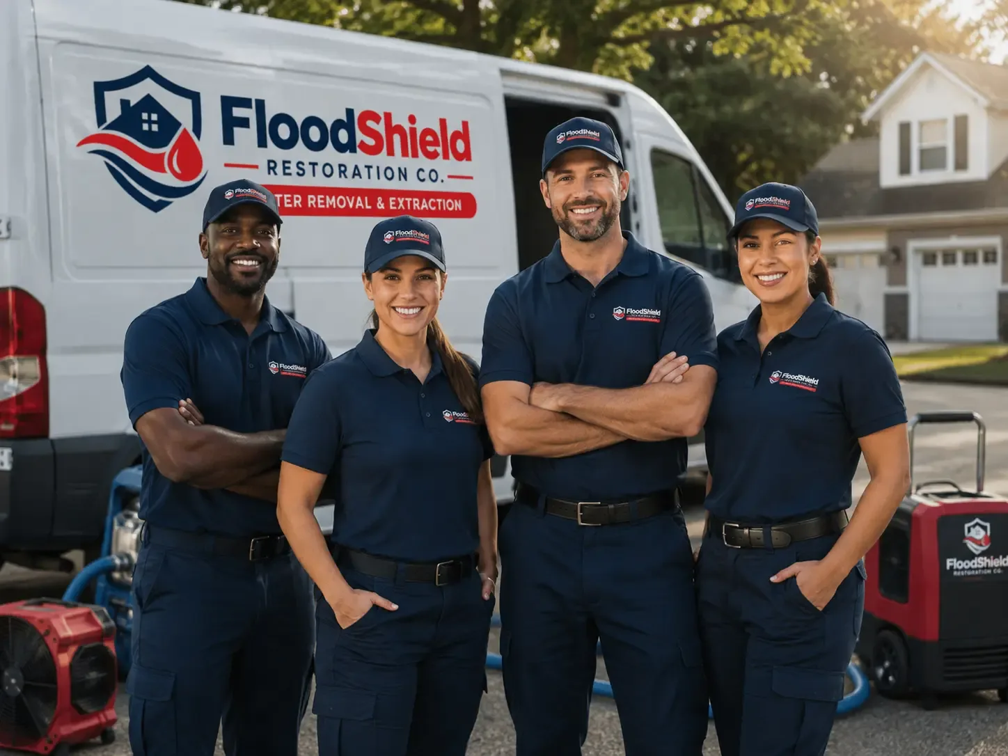 Flood Damage Restoration company in Canova, SD